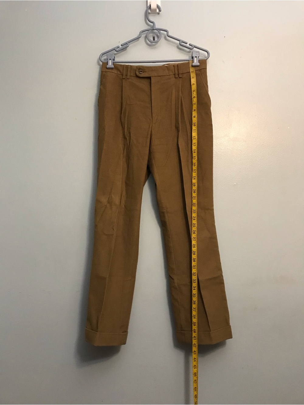 Barbour Men's Pleated Chino Pants in Camel Brown - Picture 2 of 11